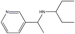 pentan-3-yl[1-(pyridin-3-yl)ethyl]amine Struktur