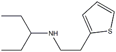 pentan-3-yl[2-(thiophen-2-yl)ethyl]amine Struktur