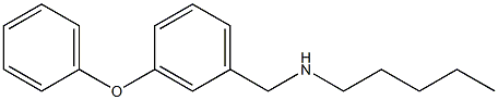 pentyl[(3-phenoxyphenyl)methyl]amine Struktur