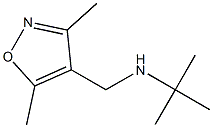 tert-butyl[(3,5-dimethyl-1,2-oxazol-4-yl)methyl]amine Struktur