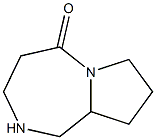 octahydropyrrolo[1,2-a][1,4]diazepin-5-one Struktur