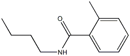 N-butyl-2-methylbenzamide Struktur