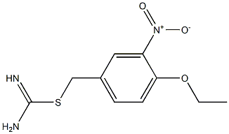 {4-(ethyloxy)-3-nitrophenyl}methyl imidothiocarbamate Struktur