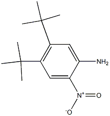 4,5-ditert-butyl-2-nitroaniline Struktur