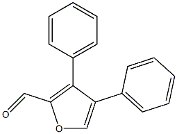 3,4-diphenyl-2-furaldehyde Struktur