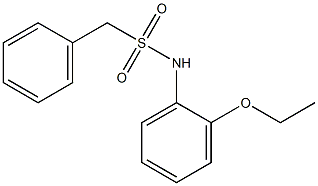 N-(2-ethoxyphenyl)(phenyl)methanesulfonamide Struktur