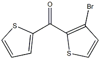 (3-bromo-2-thienyl)(2-thienyl)methanone Struktur