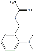 2-(dimethylamino)benzyl imidothiocarbamate Struktur