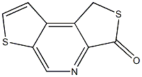 dithieno[3,4-b:3,2-d]pyridin-3(1H)-one Struktur