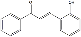 (E)-3-(2-hydroxyphenyl)-1-phenyl-2-propen-1-one Struktur