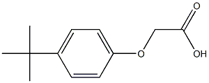 2-[4-(tert-butyl)phenoxy]acetic acid Struktur