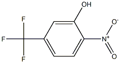 2-nitro-5-(trifluoromethyl)benzenol Struktur