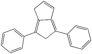 4,6-Diphenyl-1,5-dihydropentalene Struktur