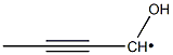 1-Hydroxy-2-butyn-1-ylradical Struktur