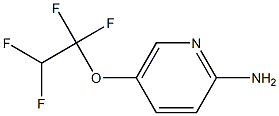 2-Amino-5-(1,1,2,2-tetrafluoroethoxy)pyridine Struktur