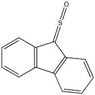 9-Sulfinyl-9H-fluorene Struktur