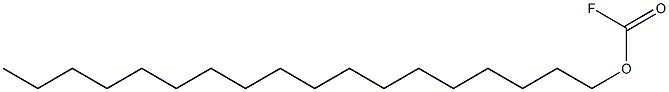 Fluoroformic acid octadecyl ester Struktur