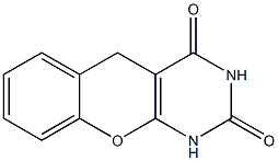 1,3-Dihydro-5H-[1]benzopyrano[2,3-d]pyrimidine-2,4-dione Struktur