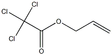 Trichloroacetic acid allyl ester Struktur