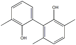 3,3',6-Trimethyl-1,1'-biphenyl-2,2'-diol Struktur