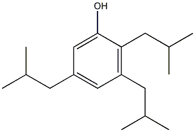 2,3,5-Triisobutylphenol Struktur