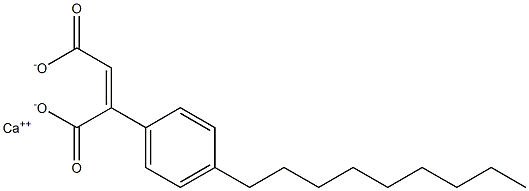 2-(4-Nonylphenyl)maleic acid calcium salt Struktur