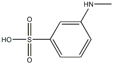 m-Methylaminobenzenesulfonic acid Struktur