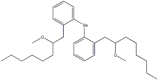 2-Methoxyoctylphenyl selenide Struktur