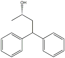 [S,(+)]-4,4-Diphenyl-2-butanol Struktur