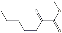 2-Oxoheptanoic acid methyl ester Struktur