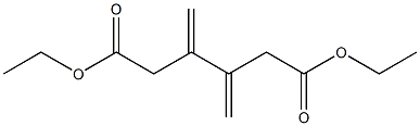 3,4-Dimethyleneadipic acid diethyl ester Struktur