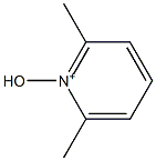 2,6-Dimethyl-1-hydroxypyridinium Struktur