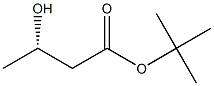 (3S)-3-Hydroxybutanoic acid tert-butyl ester Struktur