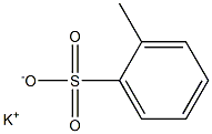 o-Toluenesulfonic acid potassium salt Struktur