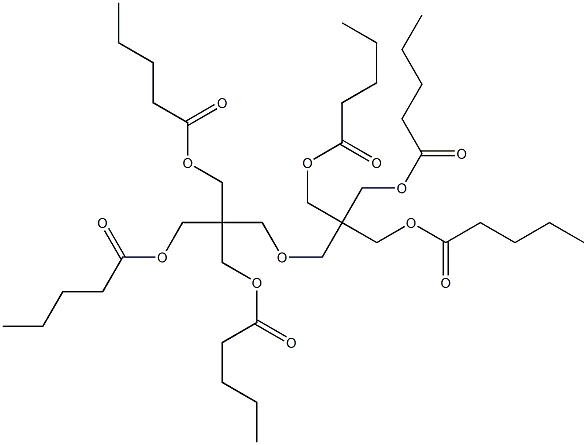 2,2'-[Oxybis(methylene)]bis[2-[(valeryloxy)methyl]-1,3-propanediol divalerate] Struktur