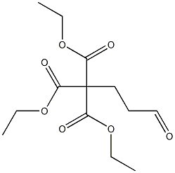 4-Oxobutane-1,1,1-tricarboxylic acid triethyl ester Struktur