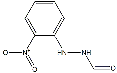 N'-(o-Nitrophenyl)formhydrazide Struktur