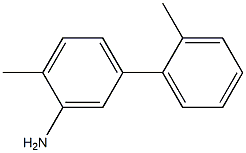 2-Methyl-5-(2-methylphenyl)aniline Struktur