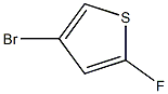 4-Bromo-2-fluorothiophene Struktur