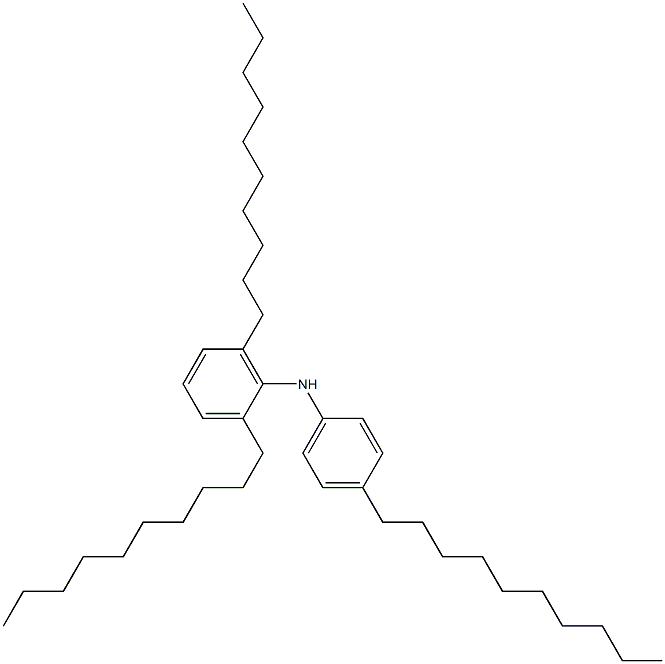 4,2',6'-Trisdecyl[iminobisbenzene] Struktur