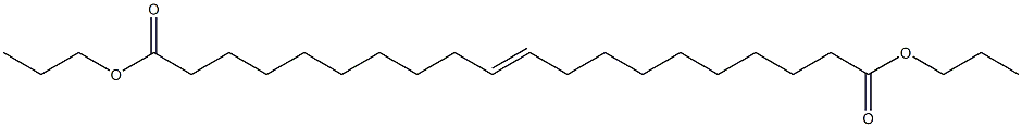 10-Icosenedioic acid dipropyl ester Struktur