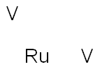 Divanadium ruthenium Struktur