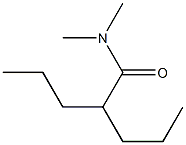 N,N-Dimethyl-2-propylpentanamide Struktur