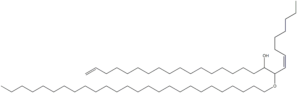 (Z)-19-(Hexacosyloxy)-1,20-heptacosadiene-18-ol Struktur