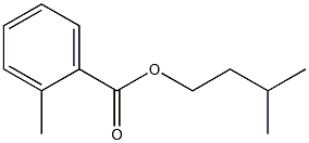 o-Methylbenzoic acid isoamyl ester Struktur