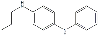 N-Propyl-N'-phenyl-p-phenylenediamine Struktur