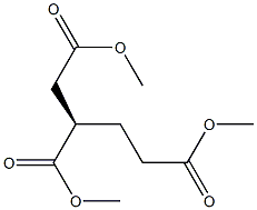 [R,(+)]-1,2,4-Butanetricarboxylic acid trimethyl ester Struktur