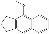 2,3-Dihydro-4-methoxy-1H-benz[f]indene Struktur