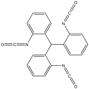 Tris(2-isocyanatophenyl)methane Struktur