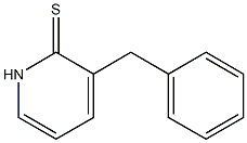 1,2-Dihydro-3-benzylpyridine-2-thione Struktur